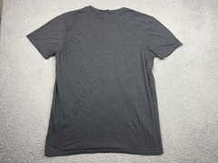 Mountain Shank Shirt Mens Large Gray Graphic Tee Anvil Lightweight Poly Blend