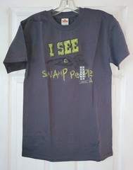 SWAMP PEOPLE I SEE OFFICIALLY LICENSED 2011 ALSTYLE APPAREL TSHIRT S NWOT