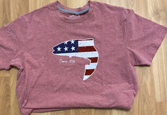 MENS ORVIS FISH LOGO T-SHIRT SIZE XL