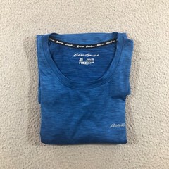 eddie bauer t shirt mand XXL blue freedry active