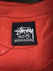 Stussy “Astronaut Tee” – Medium – Red / Cayenne – NWT Unreleased 2025