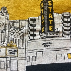 MICHIGAN THEATER / STATE THEATRE ANN ARBOR MICHIGAN SHIRT movie film festival