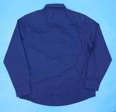 COOFANDY Men’s Shirt Long Sleeve. Blue. Size Large.