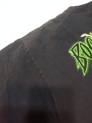 Lot Of 6 Men’s Size Large Black T-Shirts Biker Motorcycle With Damage