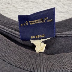 FADED Vintage The Dragons Den Shirt Small Black Shanghai China Bar 1985 80s