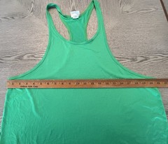 Tulio Tank Top Muscle Sexy Clubwear Sz. Large Green