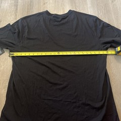 True Religion T-Shirt Men’s 3XL Black Gold Letter Casual Streetwear NWT
