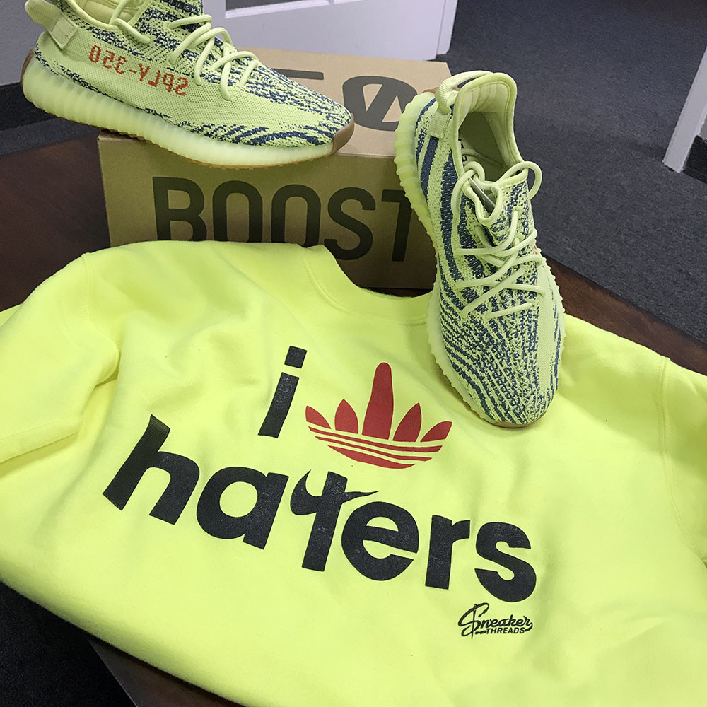 Shirt Match Yeezy Frozen Yellow Beluga – Haters Tee