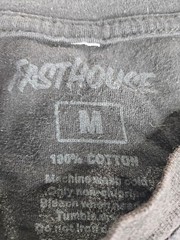 Fasthouse Shirt Mens (M) Cut Sleeves Graphic Print Crew Neck Victory Or Death