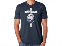 jesus christ THE CHOSEN t-shirt jonathan roumie christian screen printed soft