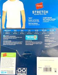 Hanes Men’s T-Shirt Size XL Solid White Crew Neck Tagless Short Sleeves 3 Pack