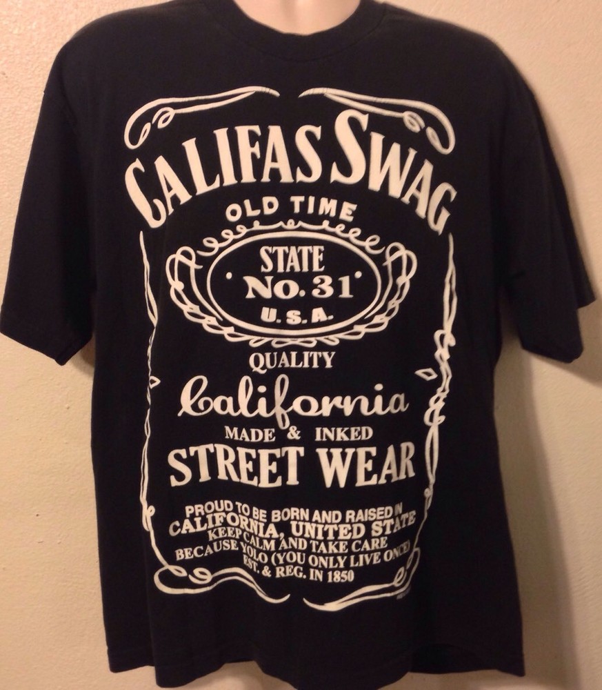 CALIFAS SWAG – WEIV Gear T-Shirt Sz XL Black
