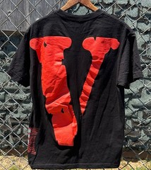 NAV x VLONE Bad Habits Good Intentions Tee Mens M Rap Shirt Excellent Black