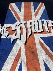 The Struts Union Jack USA Tour 2017 Band T-Shirt Men’s/Unisex Small Black Tultex