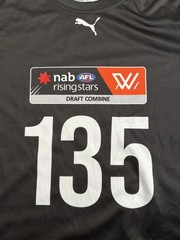Puma AFL Draft Combine NAB Rising Stars Training Shirt #135 Charcoal Grey