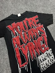 Make Me Famous Band T Shirt Small Youre Always Lying Metal Scene Y2K 2010s VTG