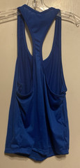 Unbranded Men’s Workout Tank Top NWOT Royal Blue Small Slim Fitness Racerback