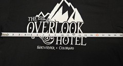 Horror Film The Shining Overlook Hotel T-Shirtt Adult Size Large 100% Cotton