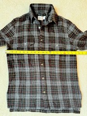 NWT Purple Brand Men’s XS Wool Flannel Button Down Plaid Long Sleeve Shirt