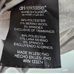 Paradox Mens Merino Wool Blend Base Layer Shirt Sz L Dri Release Outdoor Hiking