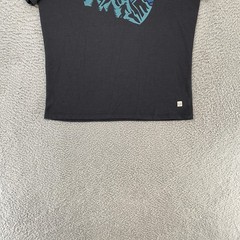 Marine Layer Air Tee Shirt Mens M/L Gray Mountain Sunset Graphic Outdoor Top