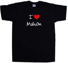 I Love Heart Mahon T-Shirt