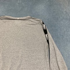 American Eagle Outfitters Flex Shirt Mens Medium Gray Long Sleeve Streetwear