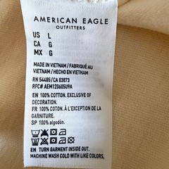 NWT American Eagle Men’s Super Soft Long Sleeve Logo Graphic Shirt Sz Large Y2K