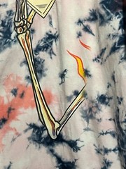 Rare Avenged Sevenfold A7X PYROMANIAC Tie Dye Style T-Shirt Sz L
