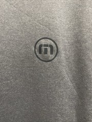 NEW Travis Mathew Men’s 2XL Heater Series Gray T-Shirt Long Sleeve NWT