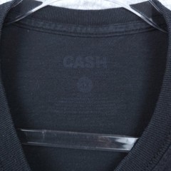 Johnny Cash Shirt 3X Black The Man in Black Nashville Tennessee Crew Neck Tee