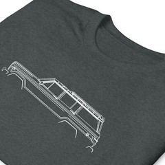 Softstyle T-Shirt For Jeep Wagoneer SJ 1963-1983 Car Owners Birthday Gift