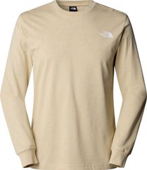 The North Face Shirt Mens L Brown Elastic Cuff Long Sleeve Crew Neck Pullover Us