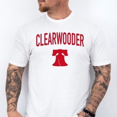 CLEARWOODER | Philadelphia Baseball themed Ring Spun Cotton T-Shirt