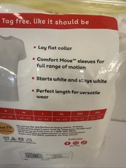Fruit of the Loom Tag-Free Crew Neck Cotton T-Shirt Pack of 10 Size Small 34/36