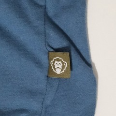 Howler Bros Shirt Mens M Blue Graphic Pocket Howling Wolf Coyote Heed the Call