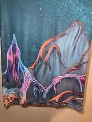 UPF 50+ Sun Shirt Stephen McIntyre Mens S Color Art Dry Wick Swim Sport fishing