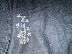 Salem American Stone T-Shirt medium S4LEM Band Witch House Rhinestones