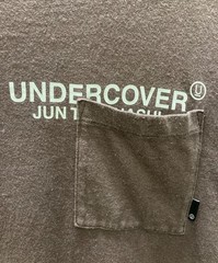 UNDERCOVER Pocket T-shirt Size: 4 Brown Men UC1E9812