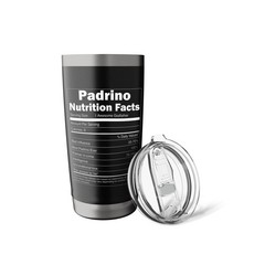Regalo para Padrino de Bautismo – Tio a Padrino Mexican Stainless Steel Insul…
