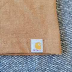 Carhartt Mens Relaxed Fit Graphic T-Shirt Brown TK5754-M Medium