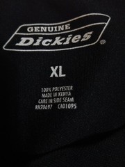Men’s Dickies Short Sleeve Active/Workwear Pocket Tee.Black XL Crewneck