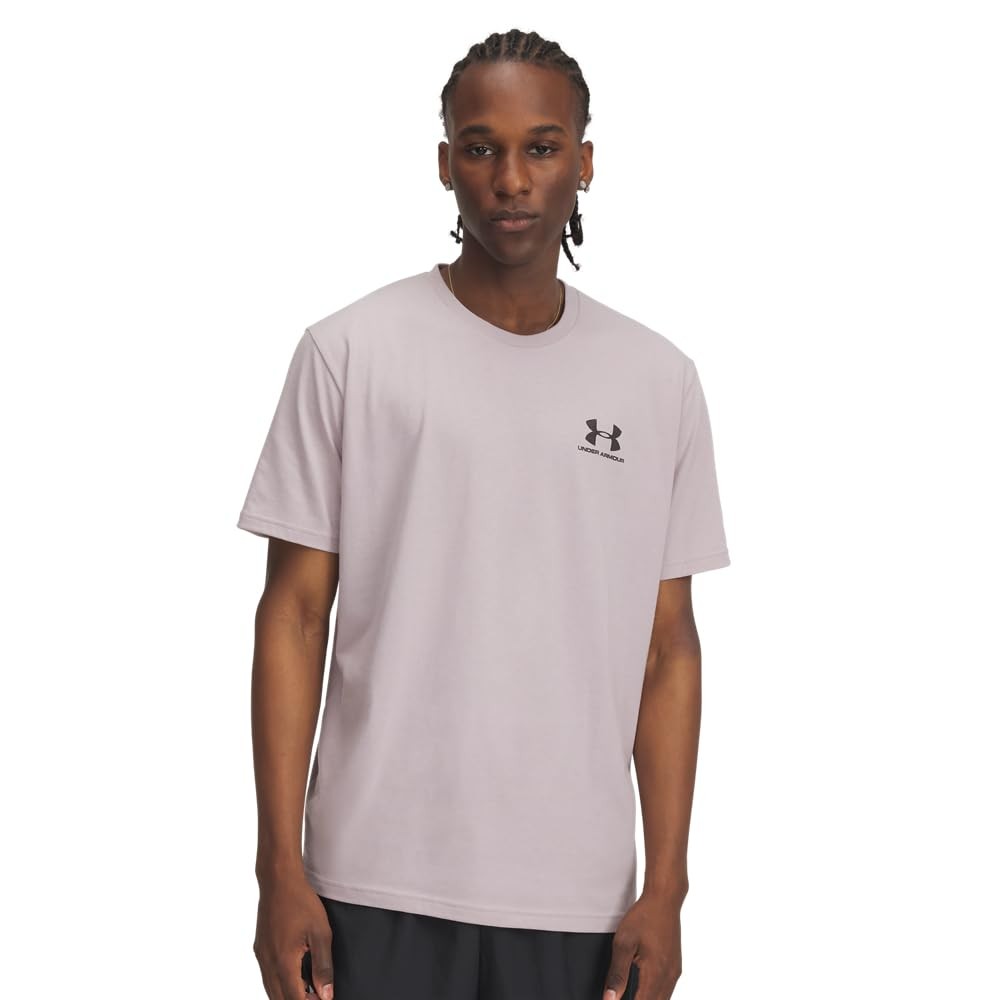 Under Armour Men’s Sportstyle Left Chest T-Shirt Gray Dawn Black Size XX-Large