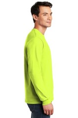Safety Green T-Shirt Work Reflective Hi Vis Long Sleeve Shirts Cotton/Polyester