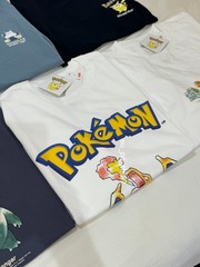 5 pack Pokémon UNIQLO Pokemon T Shirt Pikachu Gengar Snorlax Japan M US S Small