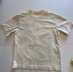 Fide Unisex Sz Small Baby Shark T-shirt Graphic Tee Cotton Ivory Tiedye Babycore