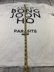 VGC! Official PARASITE Movie T-Shirt Neon Films Bong Joon Ho Sz XL
