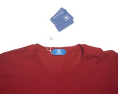 Kired by Kiton NWT $295 ‘Bacio’ Red Crepe Cotton Short Sleeve T-Shirt M (50 IT)