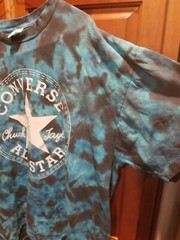 VTG 90’s CONVERSE ALL STAR CHUCK TAYLOR Tie Dye T-Shirt 2XL Hypebeast