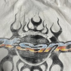 Vintage Got Sand? Distressed Thrashed White T Shirt Size Mens Large Beach Surf